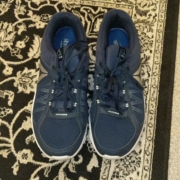 Reebok microweb memory tech as 10.5 blue - Picture 1 of 6